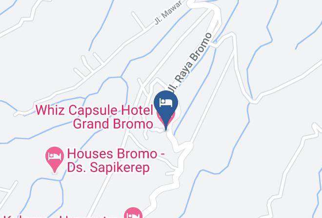 Probolinggo Regency - Whiz Capsule Hotel Grand Bromo Maps