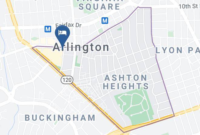Arlington - Whyhotel Arlington Ballston N Randolph St Maps