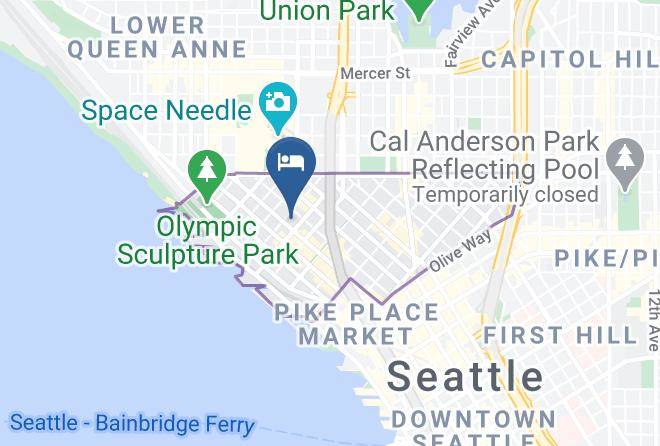 King - Whyhotel Seattle Belltown Wall St Maps