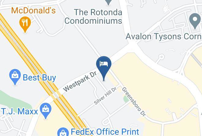 Fairfax - Whyhotel Tysons Corner Greensboro Drive Maps