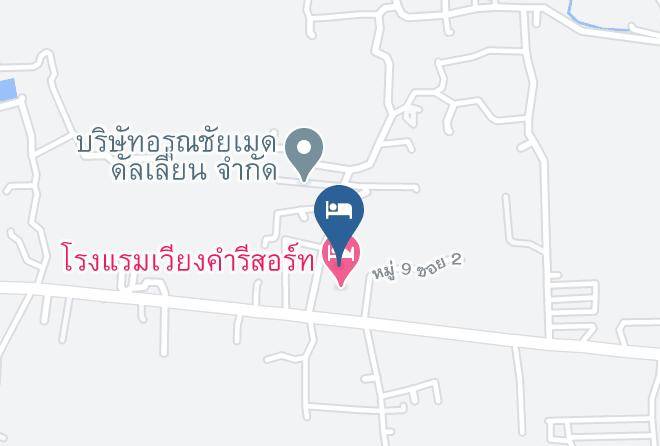 Amphoe Phanat Nikhom - Wiang Kam Resort Maps