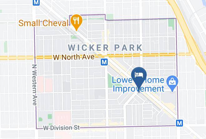 Cook - Wicker Park Inn Maps