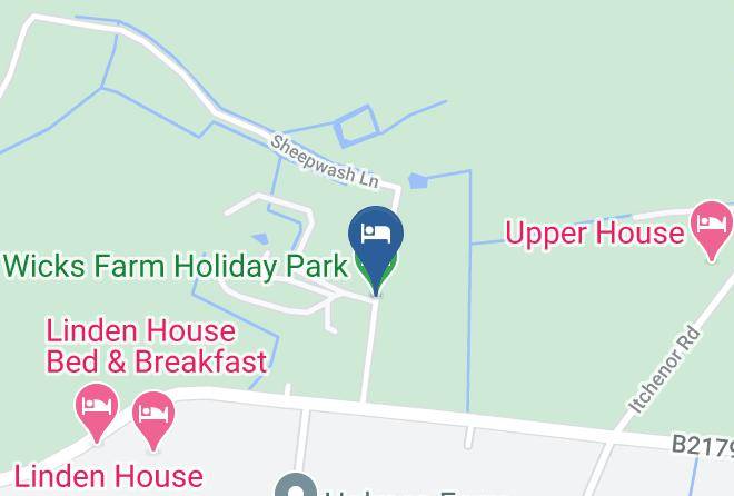 West Sussex - Wicks Farm Holiday Park Maps