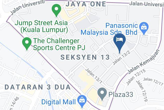 Petaling - Widebed Short Stay Avenue D'vogue Maps