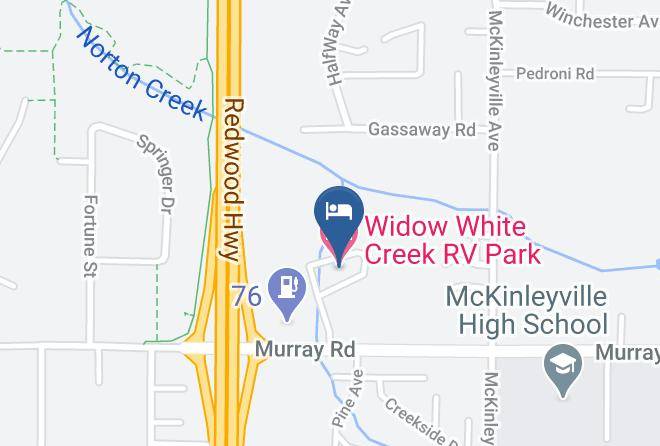Humboldt - Widow White Creek Rv Park Maps