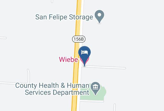 San Benito - Wiebe Motel Maps