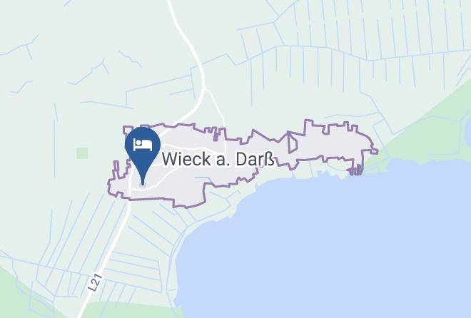 Vorpommern Rugen - Wieck Auf Dem Dars Maps