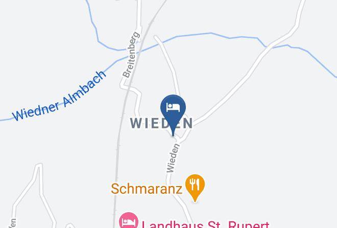 Sankt Johann Im Pongau - Wiedner Wirt Maps