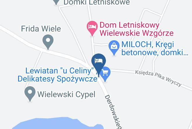 Koscierski - Wielewski Cypel Domki Letniskowe Maps
