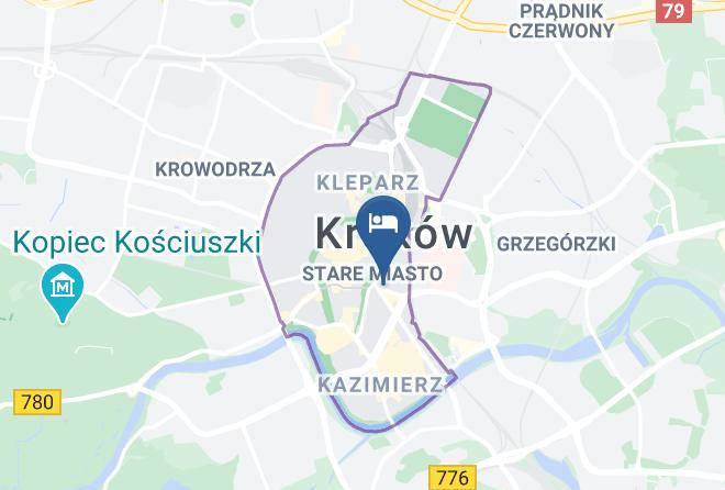 Cracow - Hotel Wielopole Maps