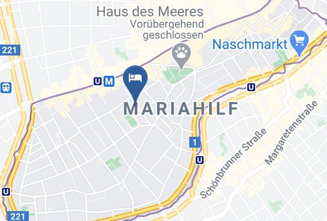 Vienna Mariahilf - Wienderland B&b Maps