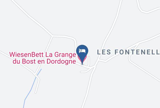 Dordogne - Wiesenbett La Grange Du Bost En Dordogne Maps
