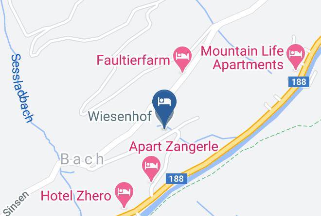 Landeck - Wiesenhof Maps