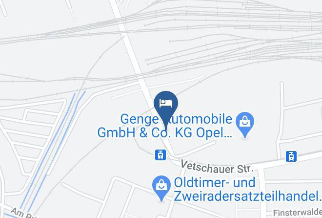 Cottbus - Wiesenpension Maps