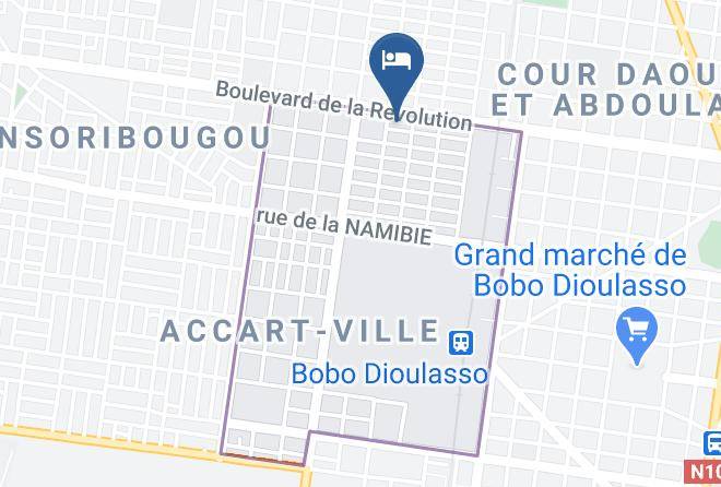 Houet - Wifama Hotel Maps