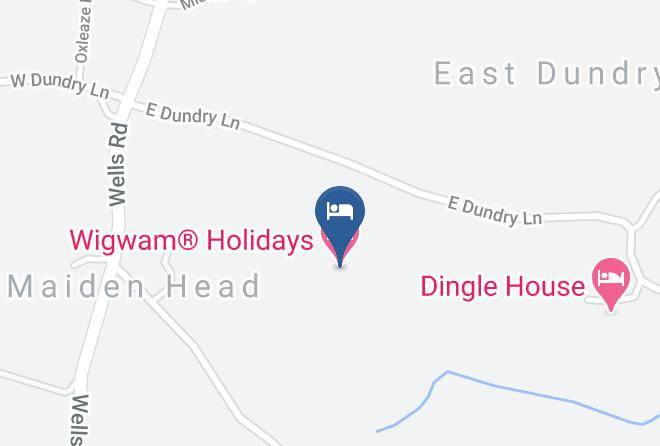 North Somerset - Wigwam Holidays Maps