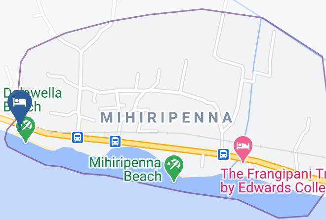 Galle - Wijaya Beach Maps