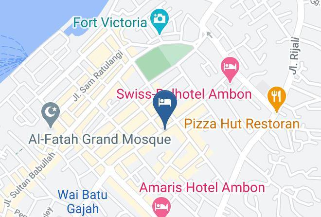 Ambon - Wijaya I Hotel Maps