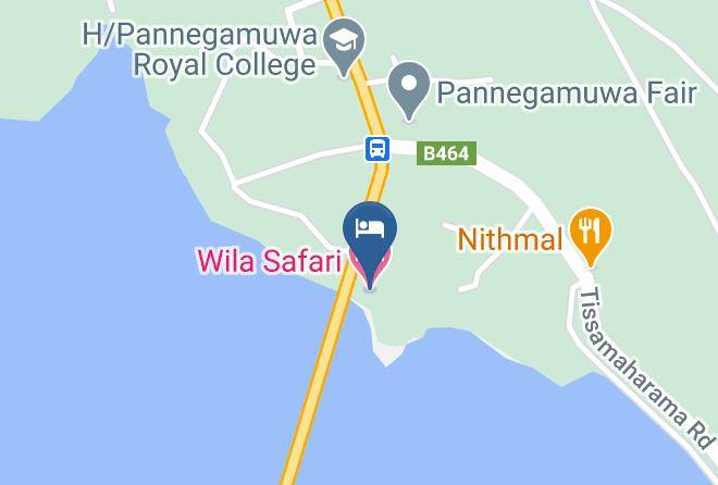 Galle - Wila Safari Hotel Maps
