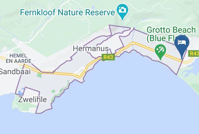 Overberg - Wild At Heart Accommodation Maps