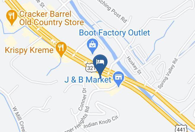 Sevier - Wild Bear Inn Maps