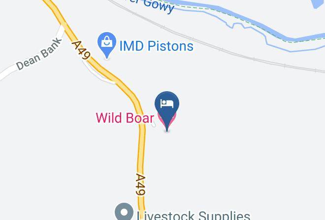 Cheshire - Wild Boar Hotel Maps