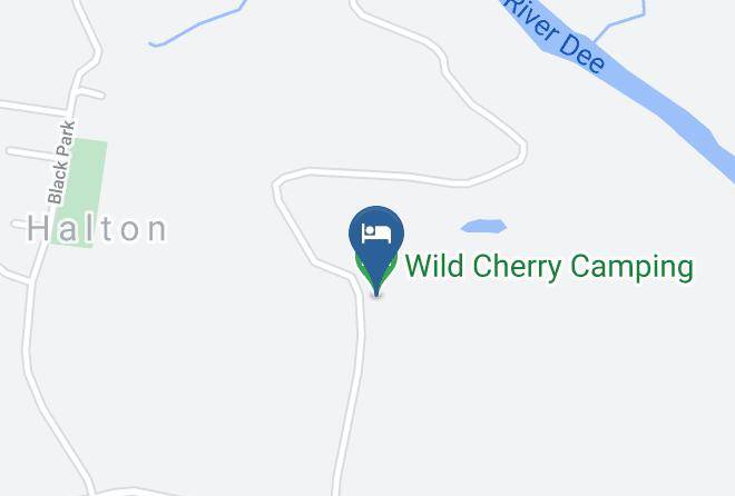 Wild Cherry Camping Map - Wales - Wrexham