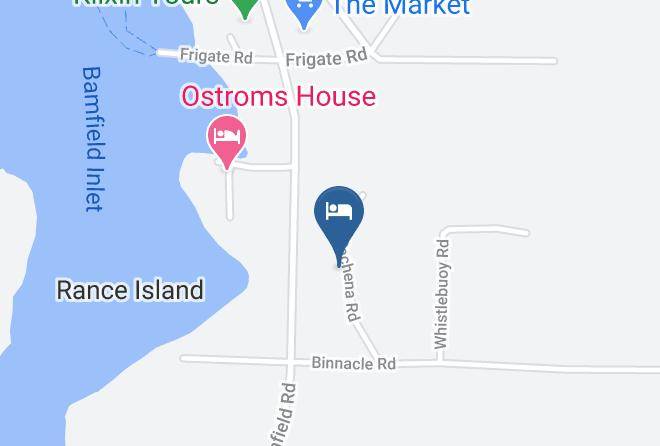 Alberni Clayoquot - Wild Coast Bed And Breakfast Maps