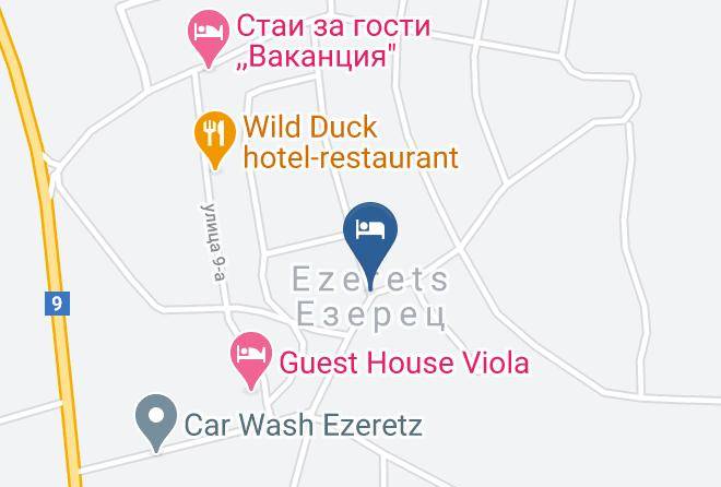 Shabla - Wild Duck Hotel Maps