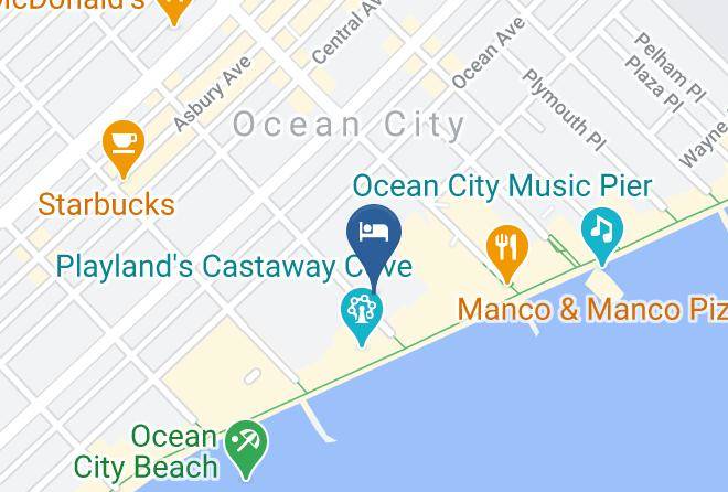 Cape May - Wild Dunes Inn At Shorebreak Resorts Maps