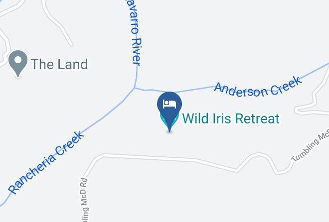 Mendocino - Wild Iris Retreat Maps