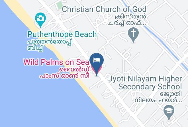 Trivandrum - Wild Palms On Sea Maps