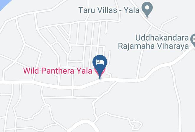Galle - Wild Panthera Yala Maps