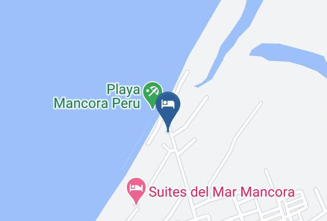 Talara - Wild Rover Beach Resort Mancora Maps