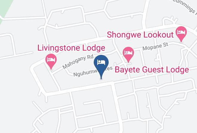 Hwange - Wild Trekkers Lodge Maps