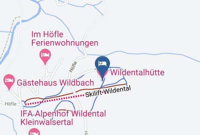Bregenz - Wildentalhutte Maps