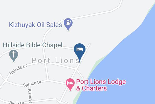 Kodiak Island Borough - Wilderness Beach Lodge Maps