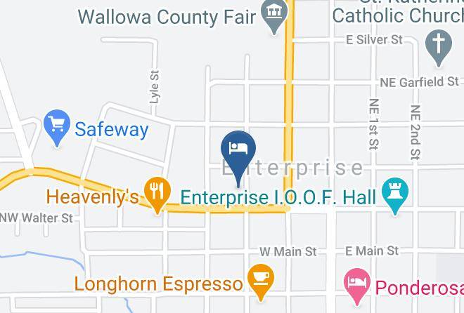 Wallowa - Wilderness Inn The Best Lodging This Side Of Heaven Maps