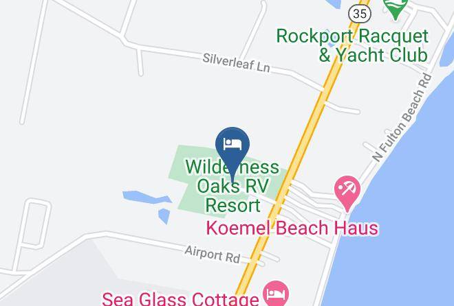 Aransas - Wilderness Oaks Rv Resort Maps