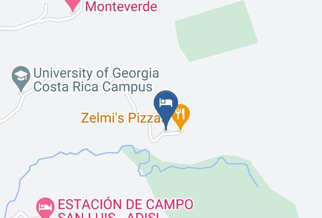 Monte Verde - Wildlife Paradise Vacation Home Maps