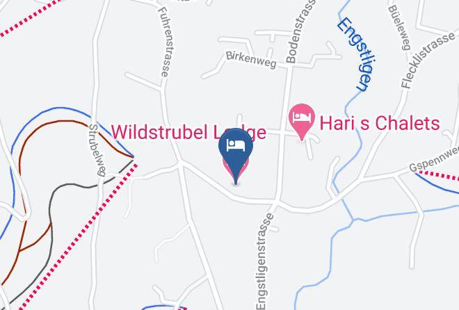 Frutigen Niedersimmental - Wildstrubel Lodge Ag Maps