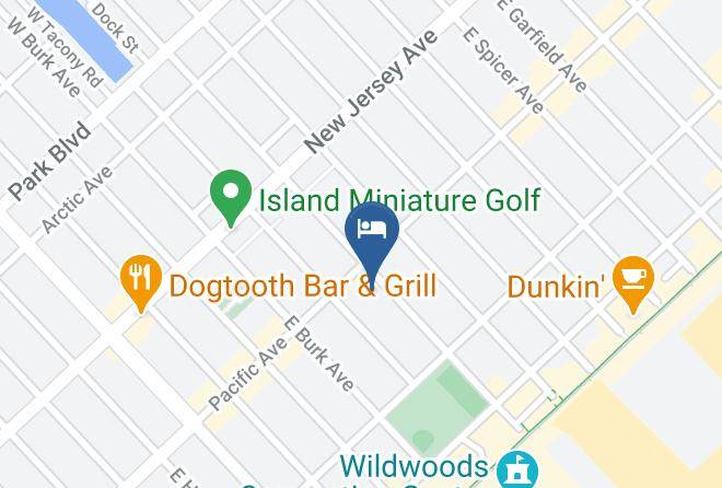 Cape May - Wildwood Inn Hotel Maps