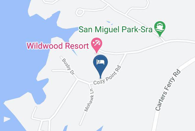 Sabine Par - Wildwood Resort Maps