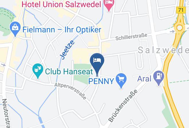 Altmarkkreis Salzwedel - Wilfried Muller Gastewohnungen Maps