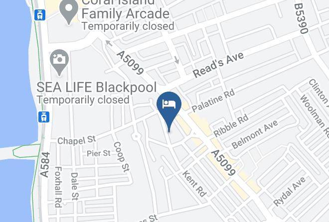 Blackpool - Wilgar Hotel Maps