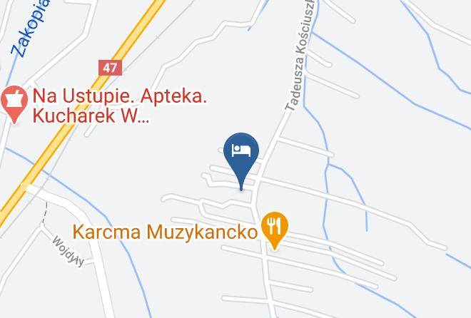 Tatrzanski - Willa Adrian Accommodation Maps