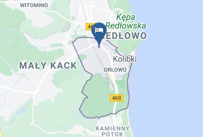 Gdynia - Willa Akacja Maps