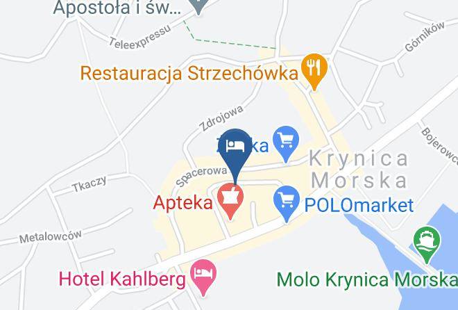 Nowodworski - Willa Amor Maps
