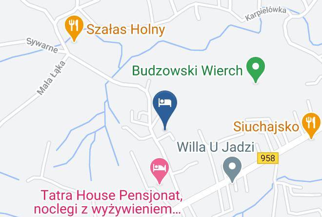 Tatrzanski - Willa Arkada Maps