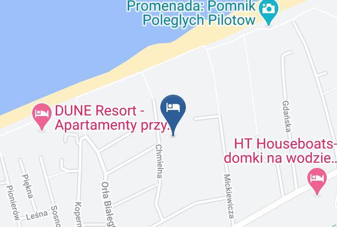 Willa Arkoza Pokoje Goscinne Map